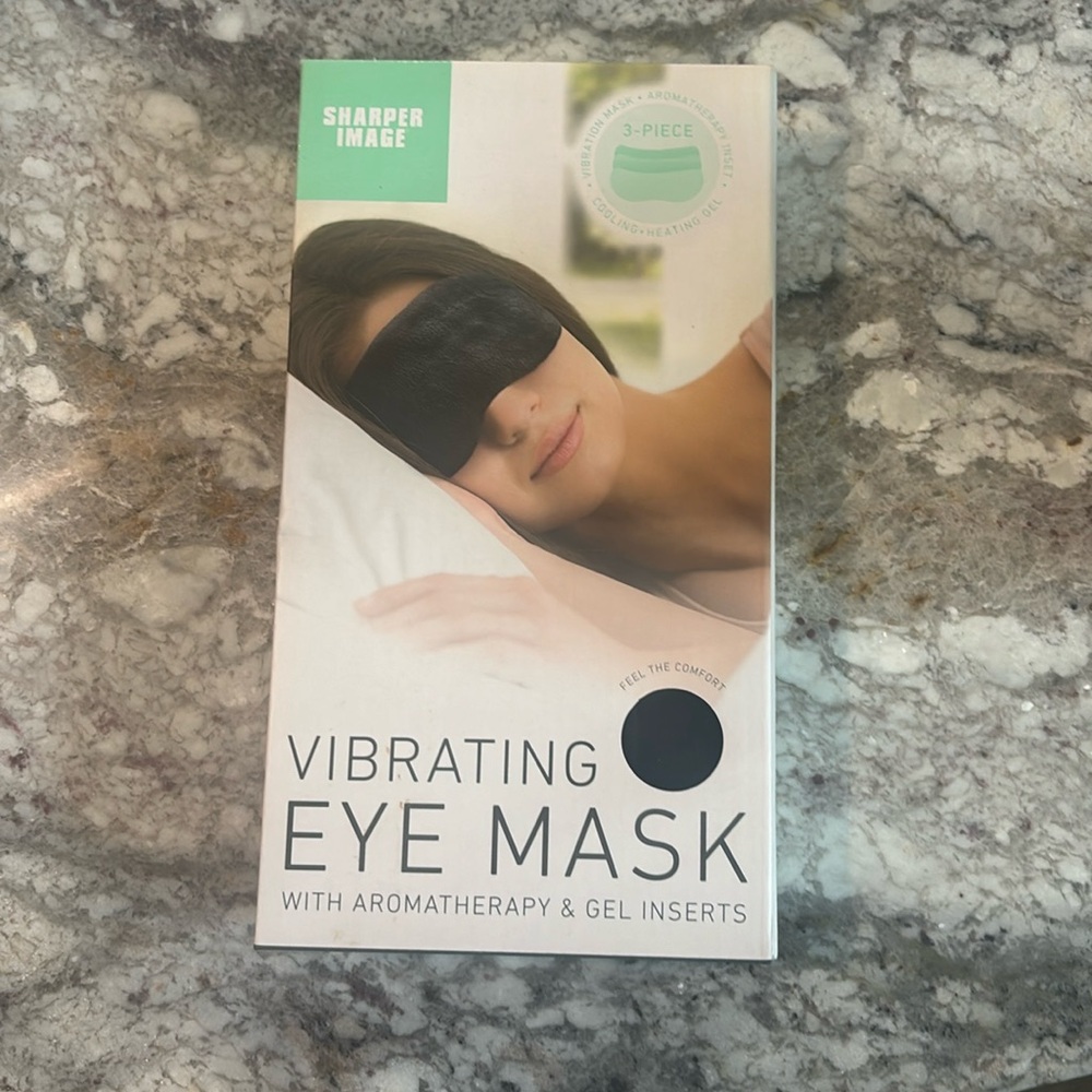 Sharper Image 3 piece vibrating eye mask